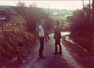 Strangely and Doomage down a Welsh lane